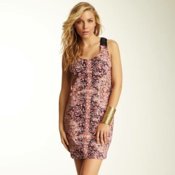Free People Dresses & Skirts - Free People Digital Damsel Pattern Pink Dress XS